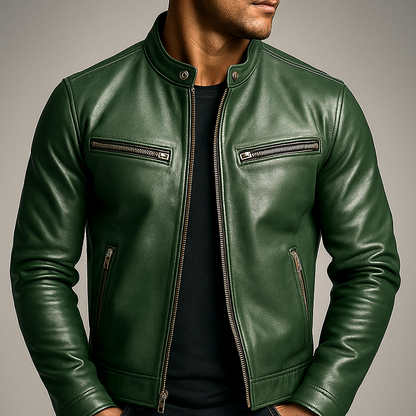 Vintage Leather Jacket for Men – Timeless Style, Premium Craftsmanship, and All-Day Comfort