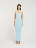 Ana dress - Baia blue sequins - CuroStep