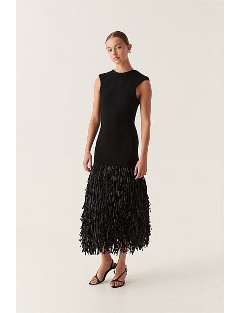 Noir Midi Dress - CuroStep