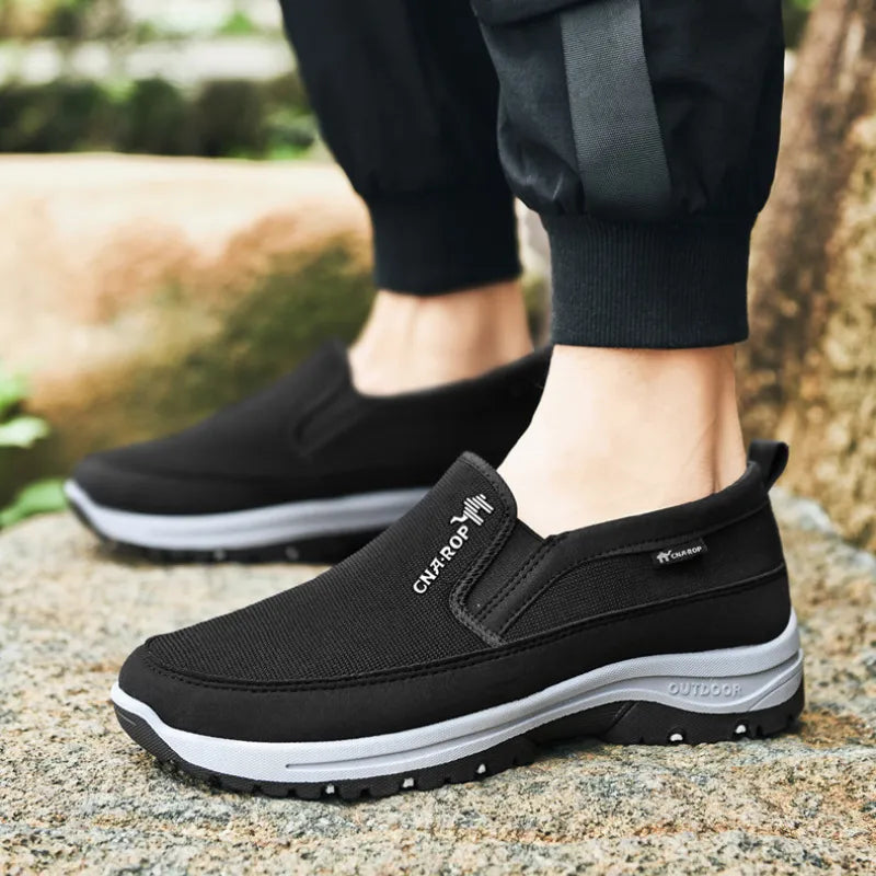OrthoSport+™ - Chaussures de marche à confort orthopédique homme - CuroStep