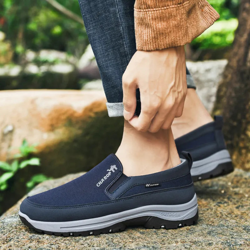 OrthoSport+™ - Chaussures de marche à confort orthopédique homme - CuroStep