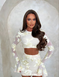 Eve | Floral Mini Dress - CuroStep