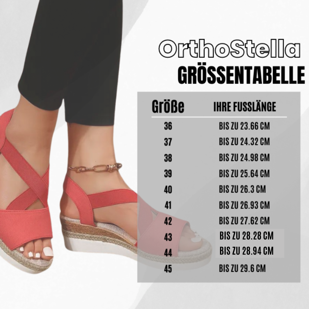 OrthoStella - ergonomische schmerzlindernde Sandalen für Damen - CuroStep