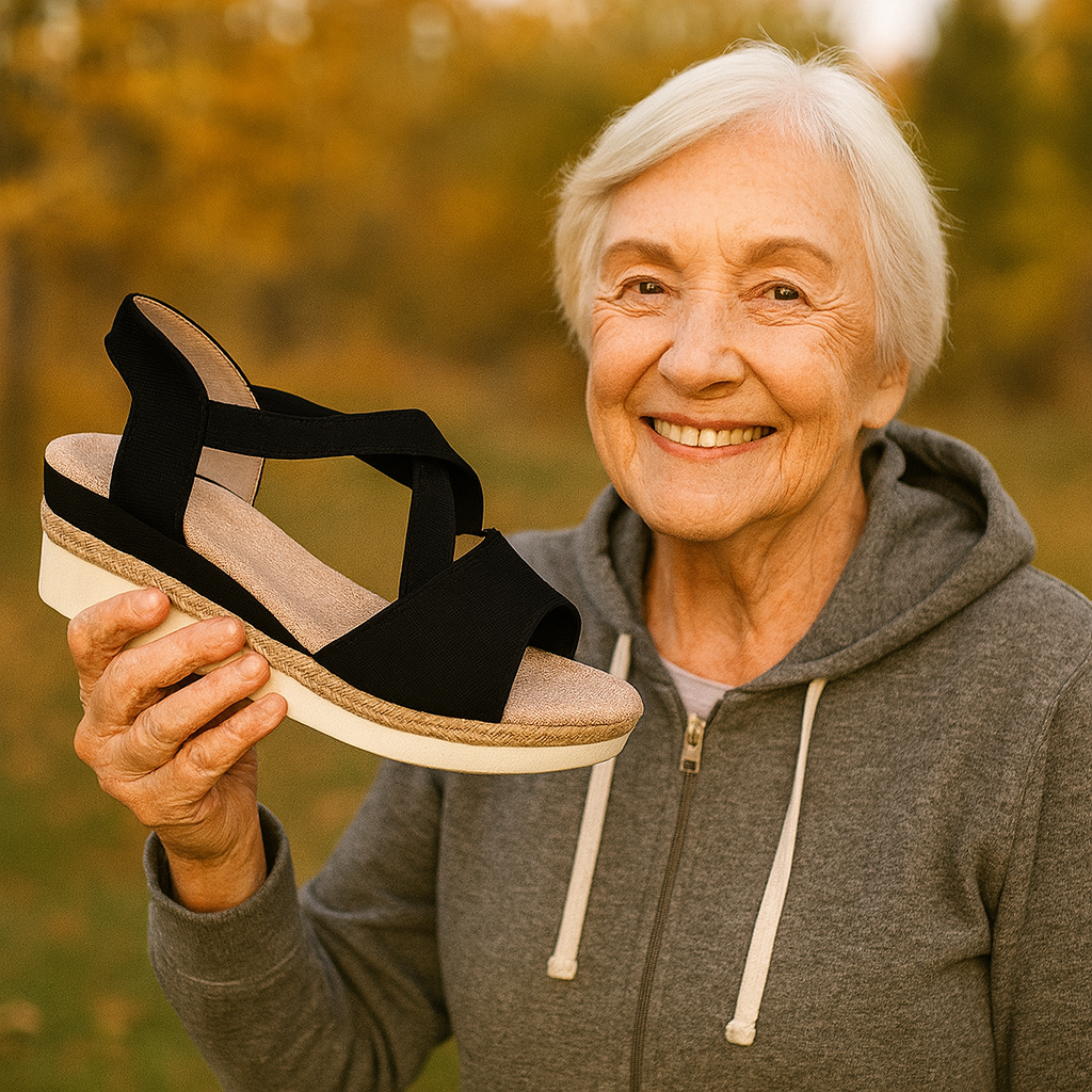 OrthoStella - ergonomische schmerzlindernde Sandalen für Damen - CuroStep