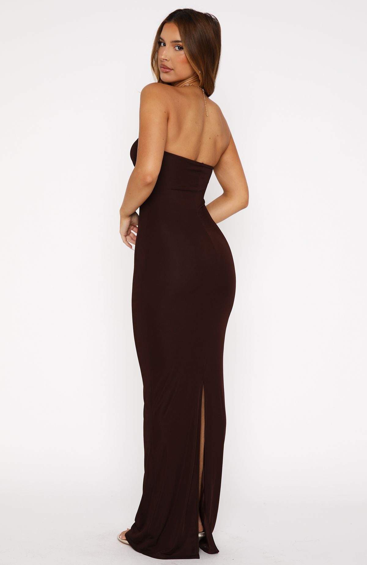DAMIA | STRAPLESS MAXI DRESS - CuroStep