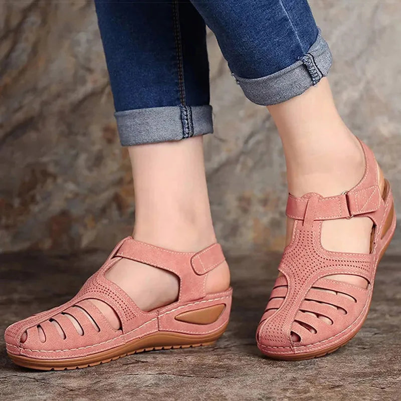 Sandals Shoes Women Summer Beach Women's Sandals Non-Slip Sandals For Women Wedge Shoes Woman Soft Footwear Sandal Women Female - CuroStep