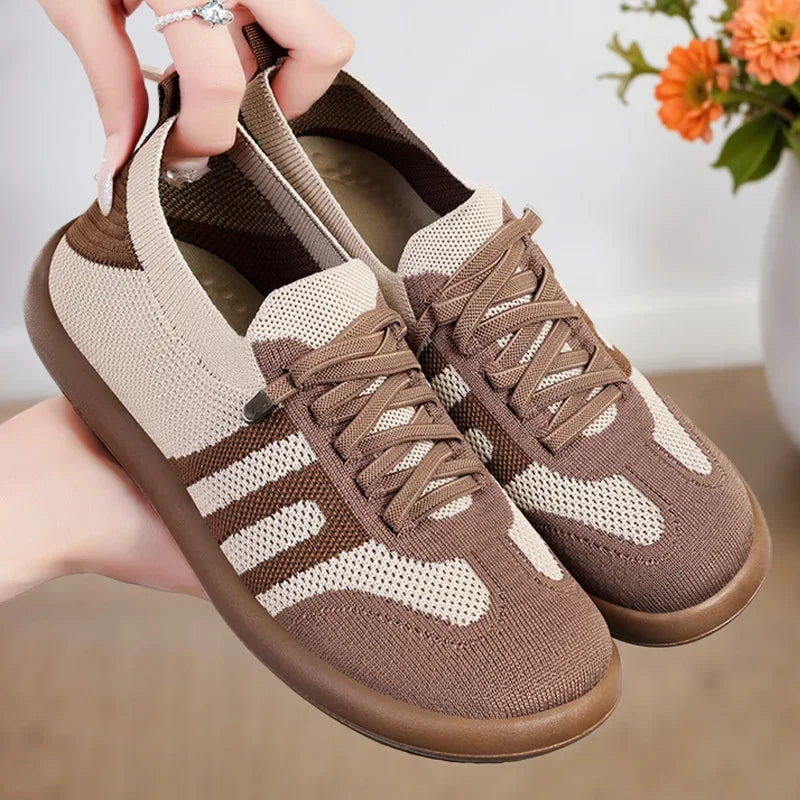Women's Canvas Sneakers Summer Casual Shoes Breathable Lightweight Walking Women's Shoes Sale Comfortable - CuroStep