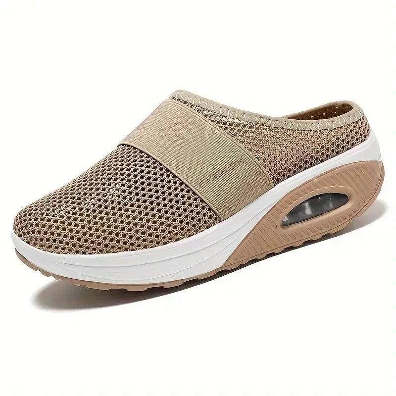 Women Sneakers Casual Female Platform Retro Sneakers 2024 New Summer Women Wedge Shoes Hot Lightweight Loafers Zapatos De Mujer - CuroStep
