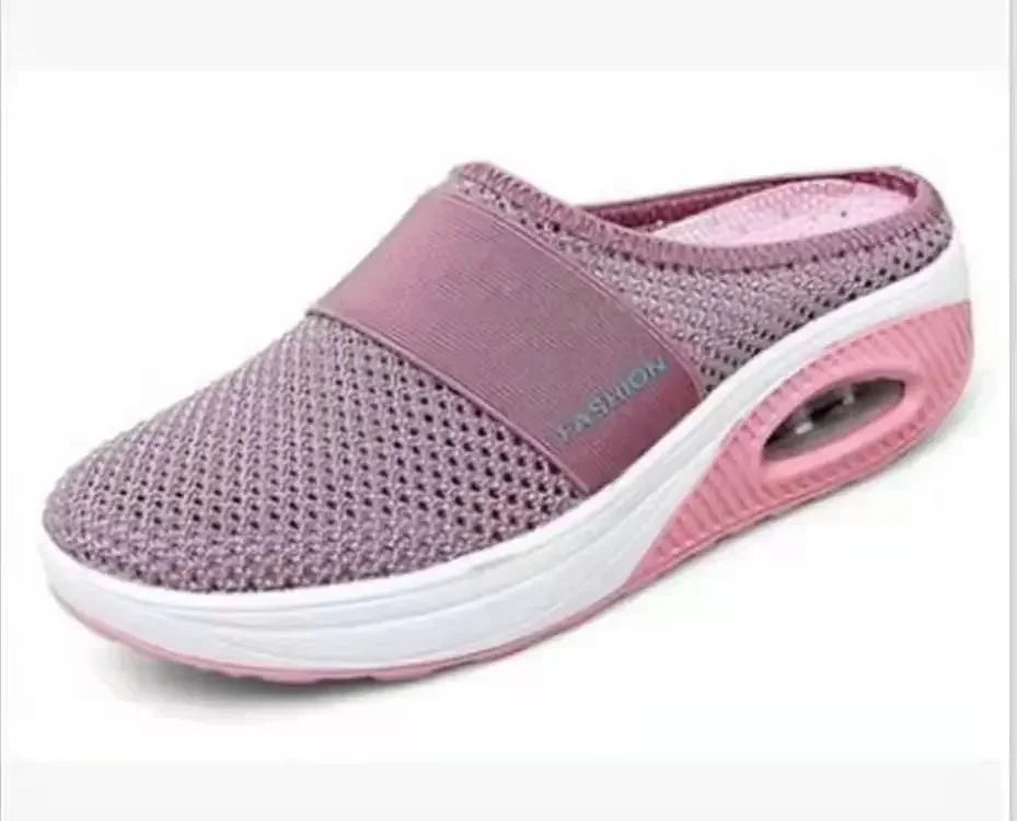 Women Sneakers Casual Female Platform Retro Sneakers 2024 New Summer Women Wedge Shoes Hot Lightweight Loafers Zapatos De Mujer - CuroStep