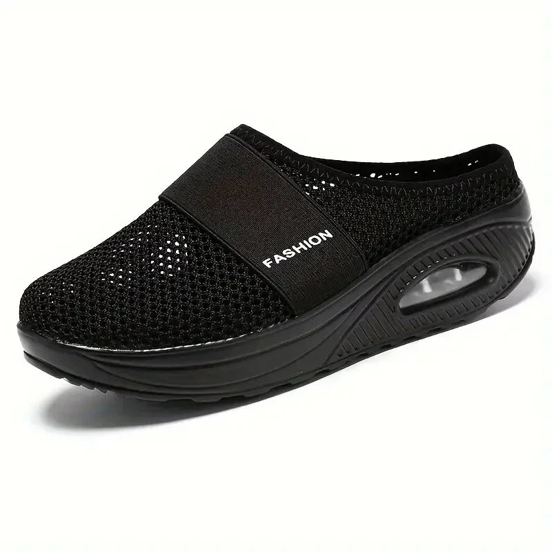 Women Sneakers Casual Female Platform Retro Sneakers 2024 New Summer Women Wedge Shoes Hot Lightweight Loafers Zapatos De Mujer - CuroStep