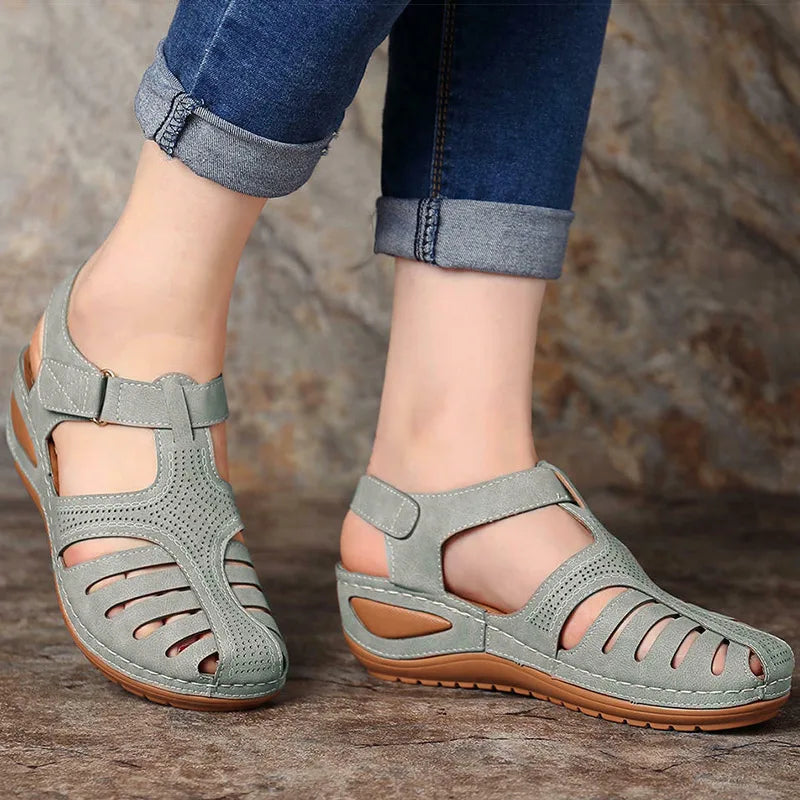 Sandals Shoes Women Summer Beach Women's Sandals Non-Slip Sandals For Women Wedge Shoes Woman Soft Footwear Sandal Women Female - CuroStep