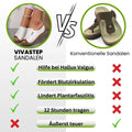 ByNovella - Ergonomic and non-slip sandals for pain relief - CuroStep