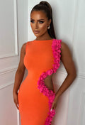 Sanna's Cut Out Maxi Dress - CuroStep