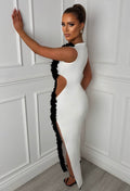 Sanna's Cut Out Maxi Dress - CuroStep