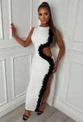 Sanna's Cut Out Maxi Dress - CuroStep