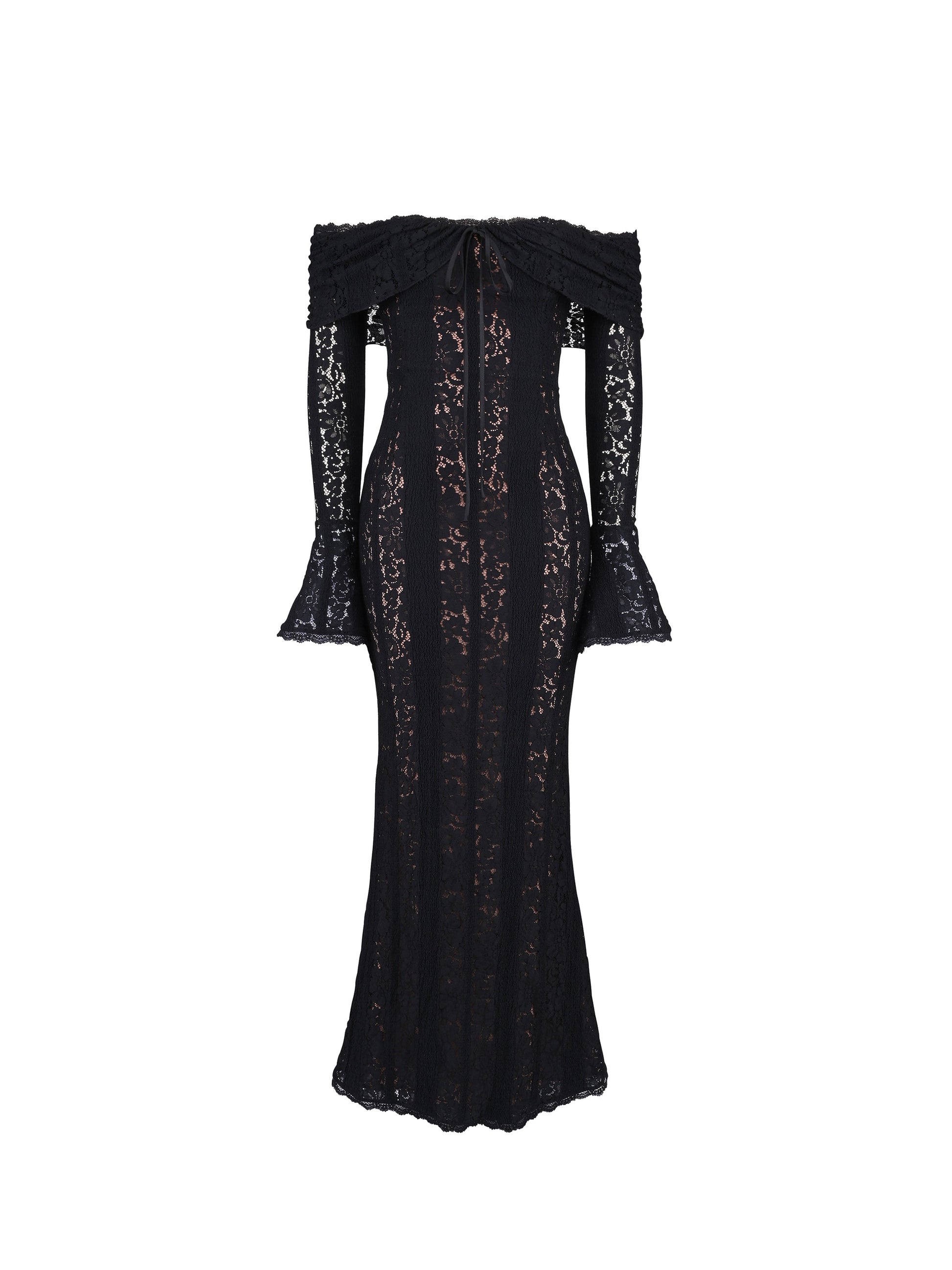 Catherine Lace Maxi Dress - CuroStep