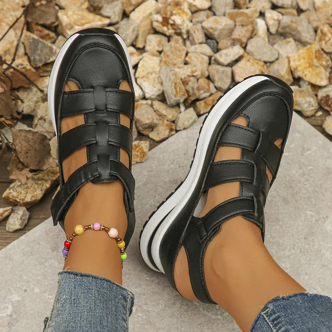 LILIANA | Sandali Ergonomici da Donna per Comfort Totale e Stile Quotidiano Elegante - CuroStep