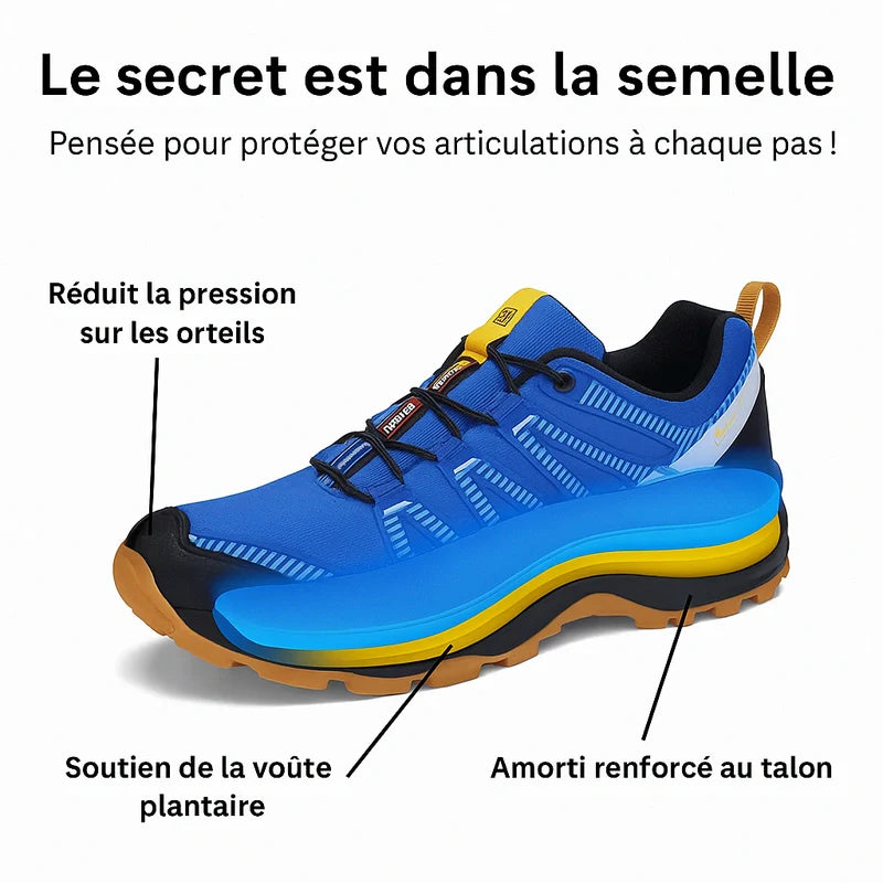 OrthoTrailPro™ - Chaussures de marche à confort orthopédique - CuroStep