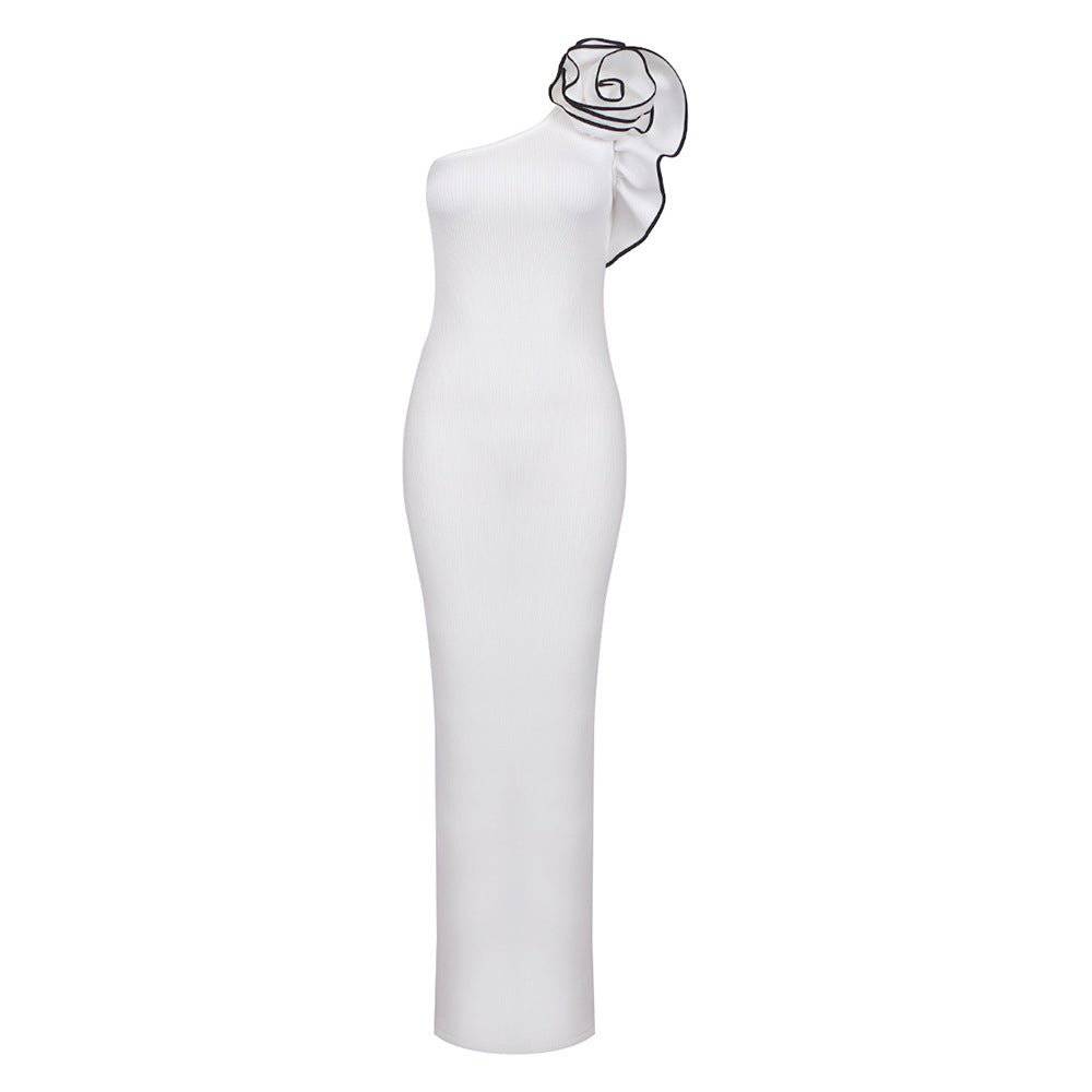 Roblynn Back Slit Dress - CuroStep