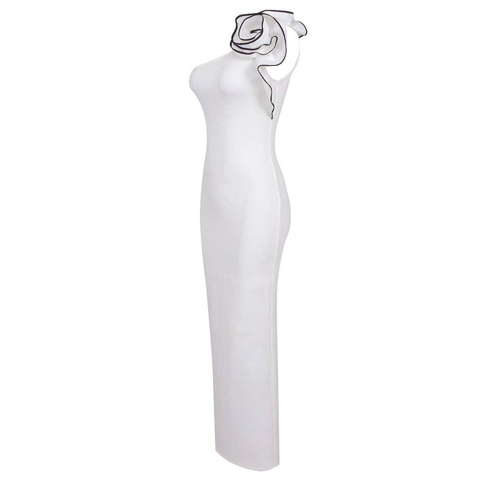 Roblynn Back Slit Dress - CuroStep