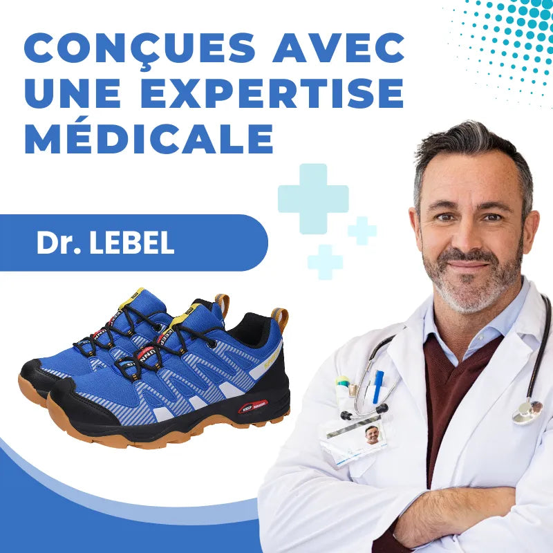 OrthoTrailPro™ - Chaussures de marche à confort orthopédique - CuroStep