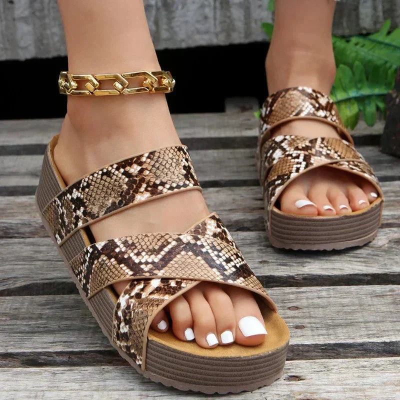 Sandales orthopédiques en cuir - CuroStep