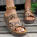Erika™ – Geflochtene Sandalen mit Kreuzriemen für Damen - CuroStep